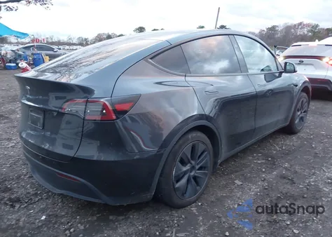 2025 Tesla Model Y Long Range Dual Motor Rear-Wheel Drive из США, поврежденный, VIN 7SAYGDED1SF227013